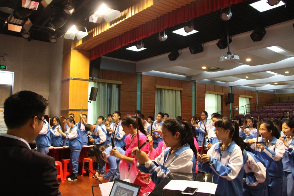 生生互动体验古老八佾